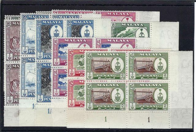 Image of Malayan States ~ Penang 55/65 UMM